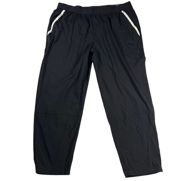 Puma DryCell Black Woven Training Track Pant Jogger Regular Fit NWT Size XXL - Picture 1 of 13